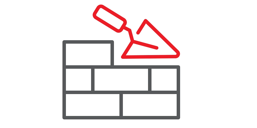 Icon Hoch Tiefbau Estrich