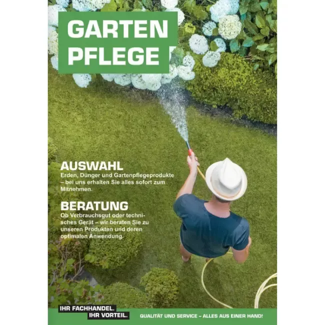 Magazin für Gartenpflege