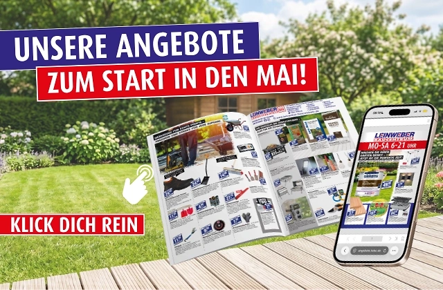 Neue Angebote zum Start in den Mai