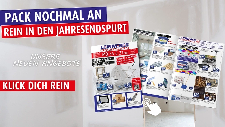 Neue Werbeangebote für den Jahresendspurt