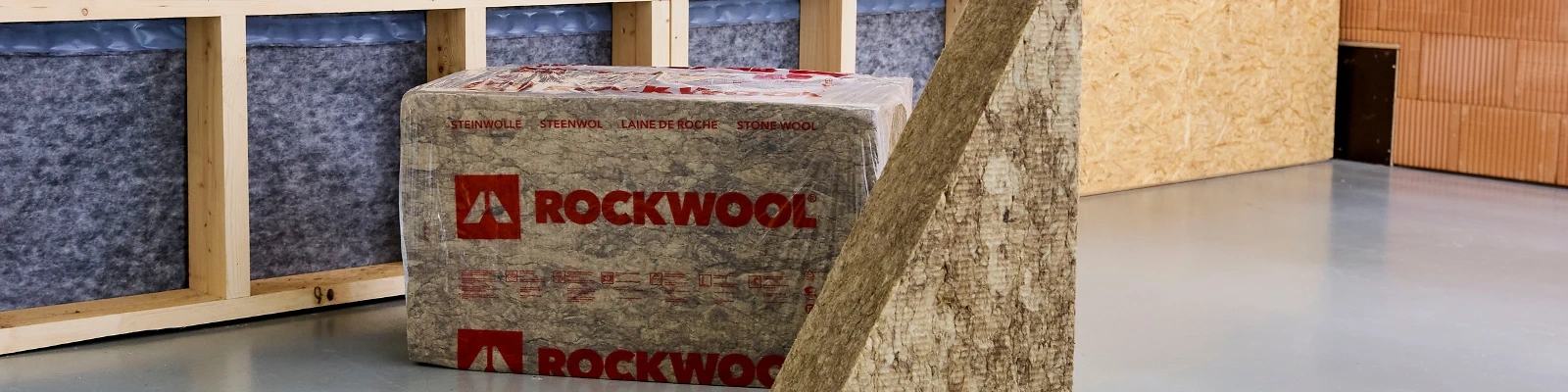 Rockwool Dämmkeil im Dachstuhl