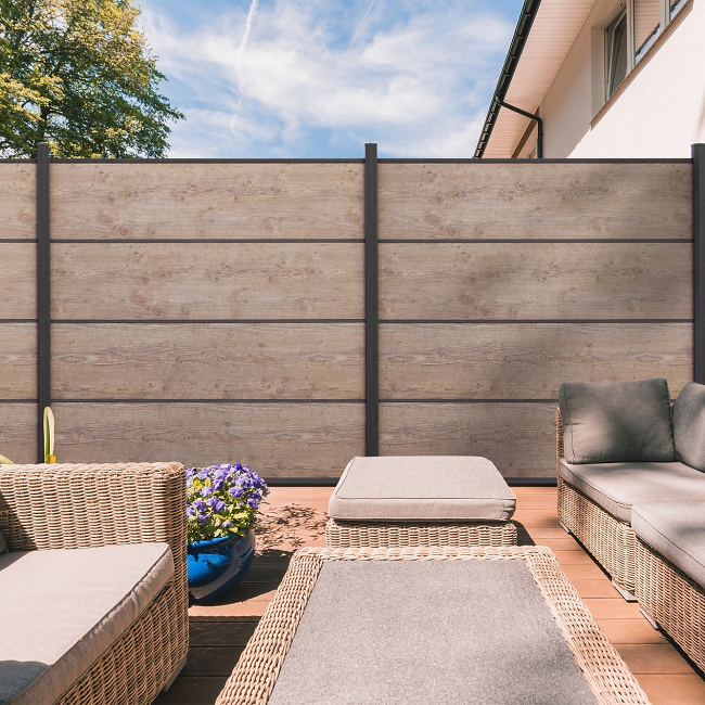 Kachelbild Sichtschutz
