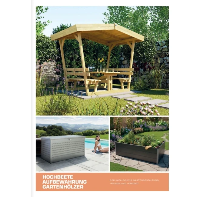 Katalog Hochbeete Aufbewahrung Gartenh&ouml;lzer