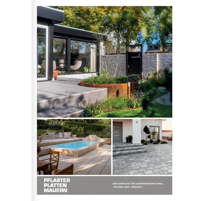 Katalog  Pflaster Mauern Platten