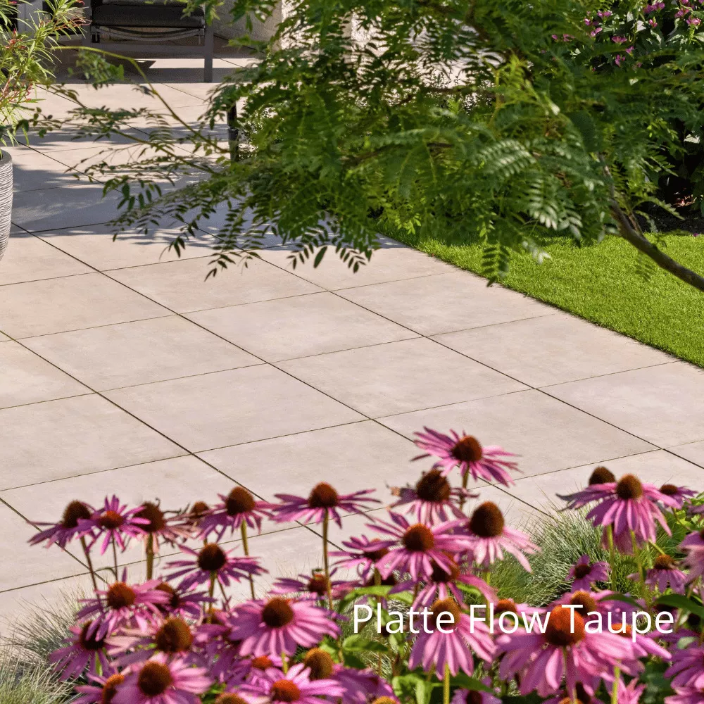 Geoceramica Flow Taupe 1000x1000 px