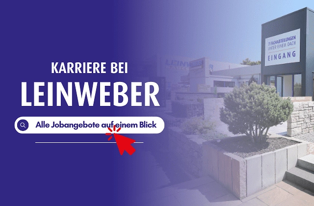 Karriere bei Leinweber alle Jobangebote auf einen Blick