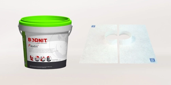 Flachdach Flüssigkunststoff und Bitumen Latex Abdichtung 600x300px