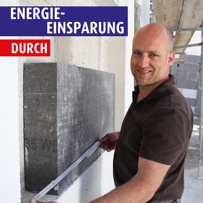 Energetische Sanierung Fassadendämmung PNG