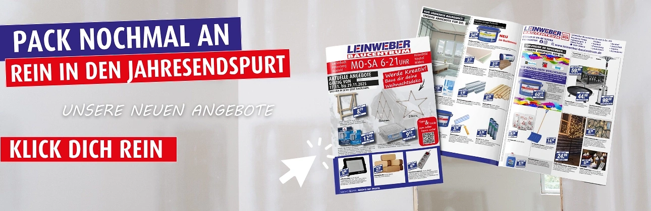 Neue Werbeangebote für den Jahresendspurt