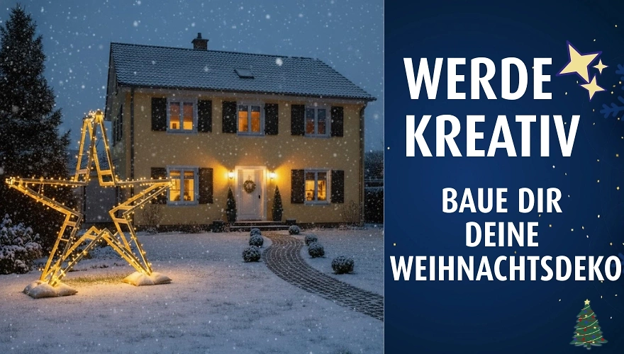 Werde kreativ baue dir deine Weihnachtsdeko