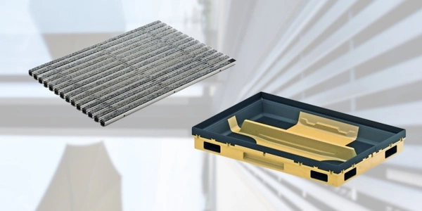 Entwässerung Schuhabstreifer 600x300px