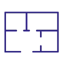 Icon Massivrohbau Plan 128x128 px