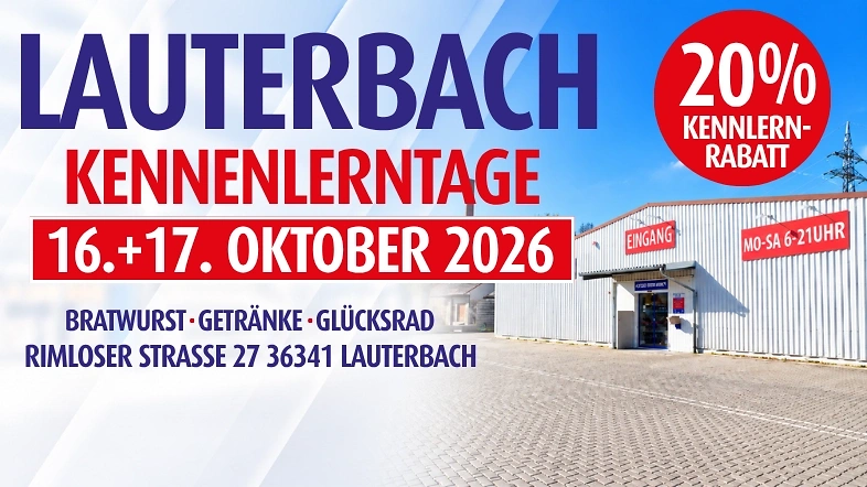 Kennenlerntage in Lauterbach am 16. und 17. Oktober