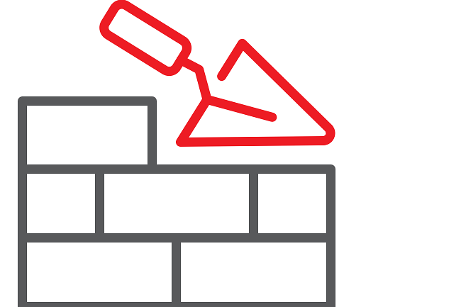 Icon Hoch Tiefbau Estrich