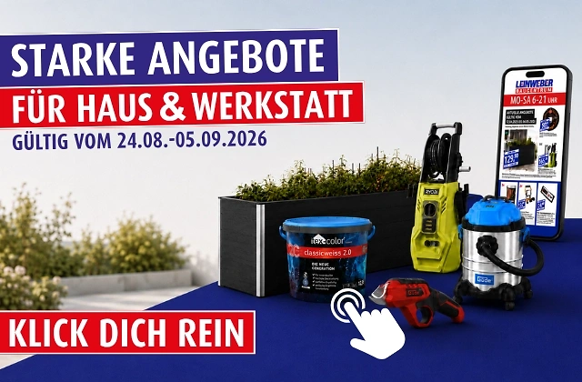 Angebote f&uuml;r Haus & Werkstatt bei Leinweber