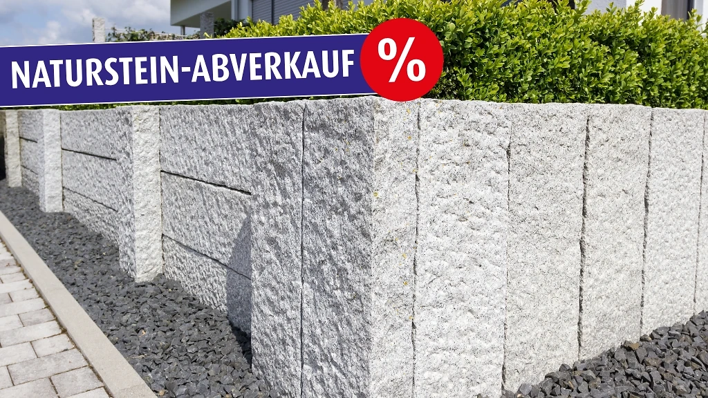 Natursteinabverkauf