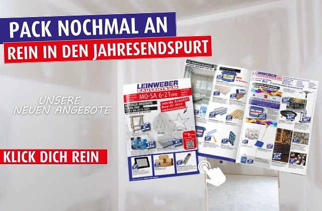 Neue Werbeangebote für den Jahresendspurt