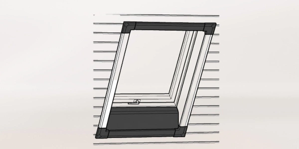 Dachfenster Innenfutter 600x300px