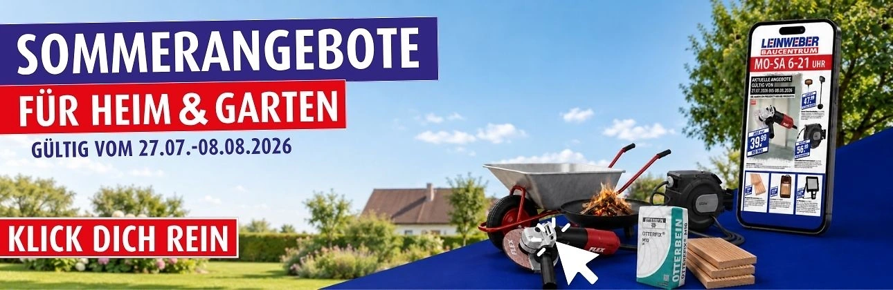 Angebote f&uuml;r Heim & Garten bei Leinweber