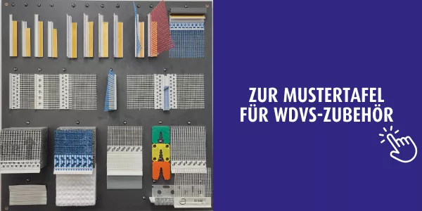 Zur Mustertafel für WDVS Zubehör