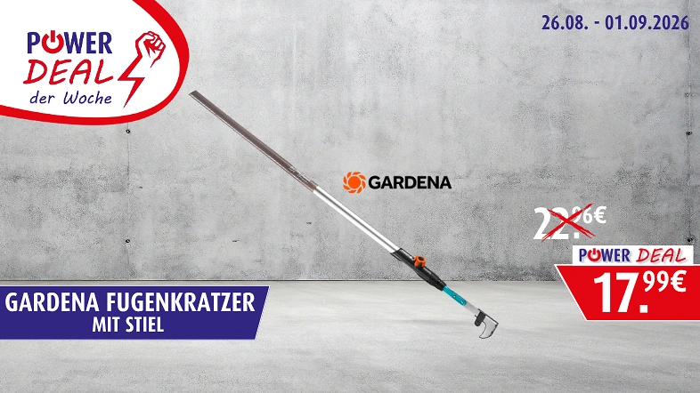 Gardena Fugenkratzer mit Stiel