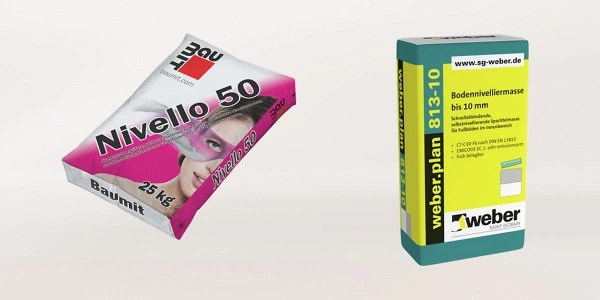 Estrich und Zubehör Bodenausgleichsmasse 600x300px