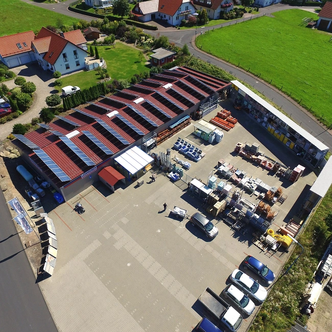 Luftbild Standort Hilders