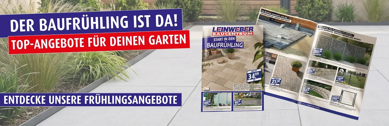 Fr&uuml;hlingsangebote f&uuml;r den Garten