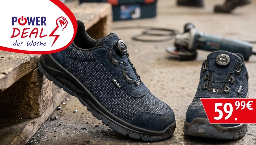 Sicherheits Halbschuhe im PowerDeal f&uuml;r 59,99€