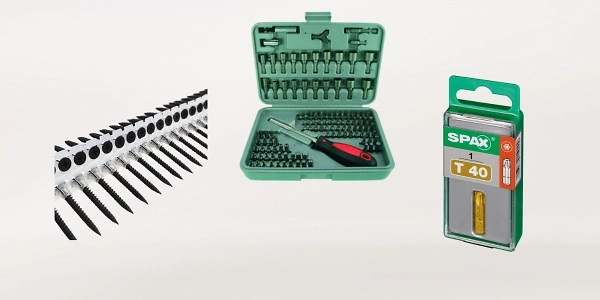 Elektromaschinen Zubehör Bohren Schrauben 600x300px