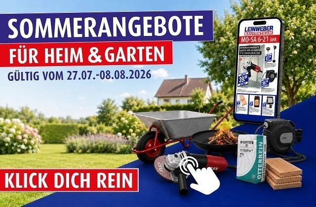Angebote f&uuml;r Heim & Garten bei Leinweber