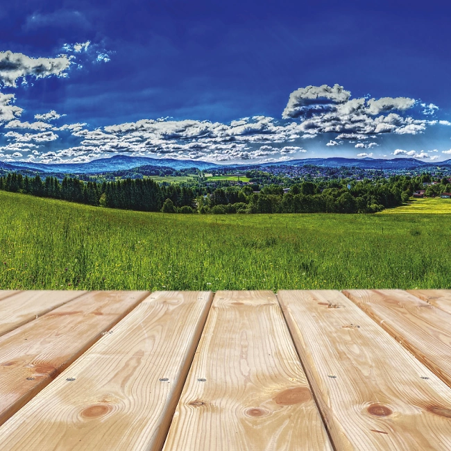 Kachelbild Terrassendielen