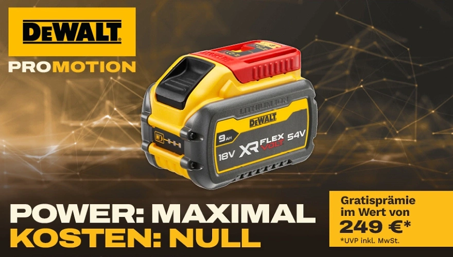 Dewalt Akku Gratis sichern