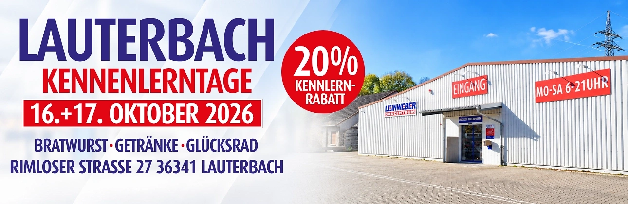 Kennenlerntage in Lauterbach am 16. und 17. Oktober
