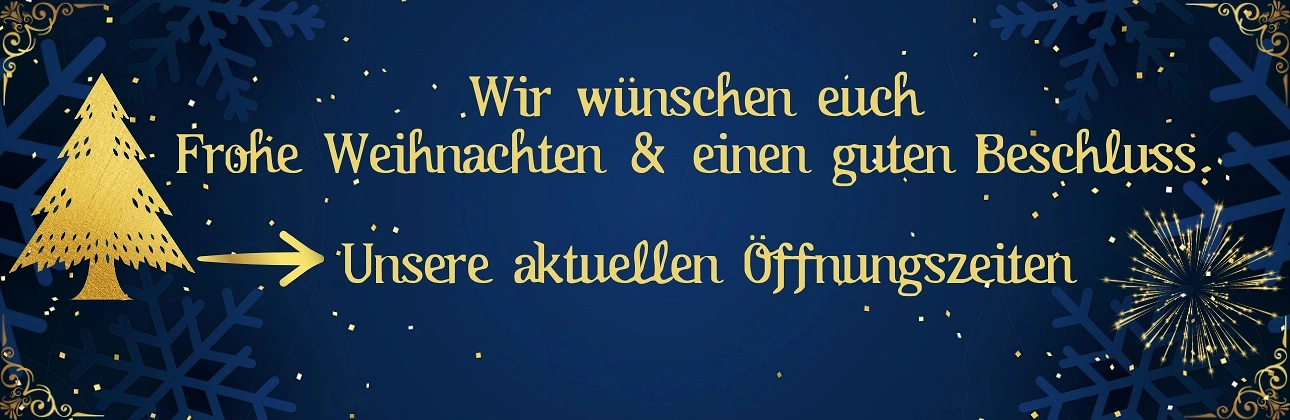 Frohe Weihnachten und guten Beschluss.
