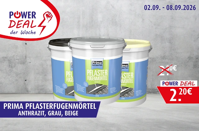 Prima Pflasterfugenm&ouml;rtel in anthrazit, grau und beige