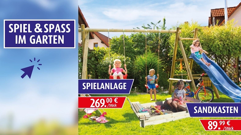 Garten Spielger&auml;te im Angebot