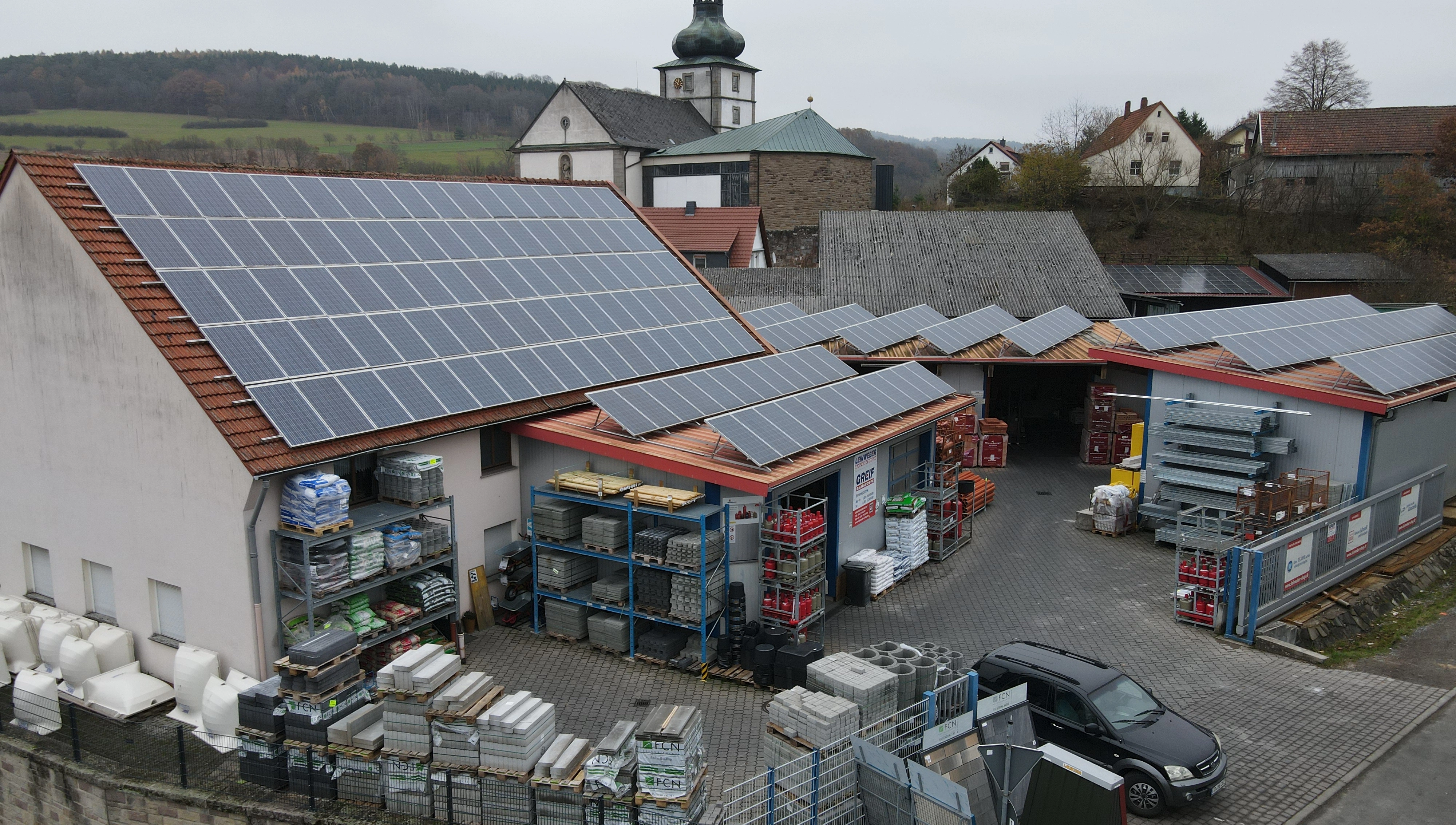 Luftaufanhme Standort Schmalnau