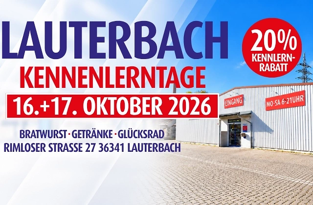 Kennenlerntage in Lauterbach am 16. und 17. Oktober