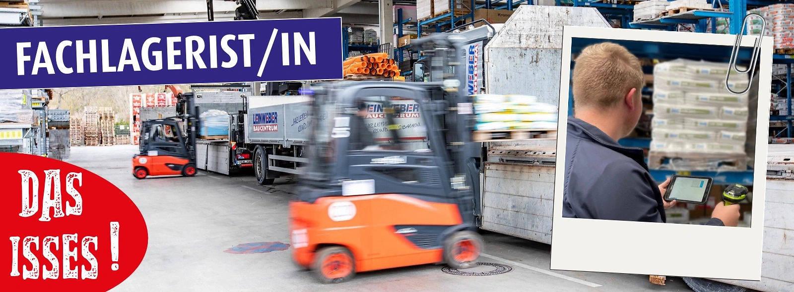 Das isses Ausbildung zum Fachlagerist (m/w/d)