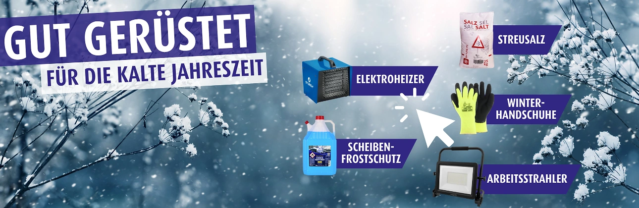 gut gerüstet Aktion