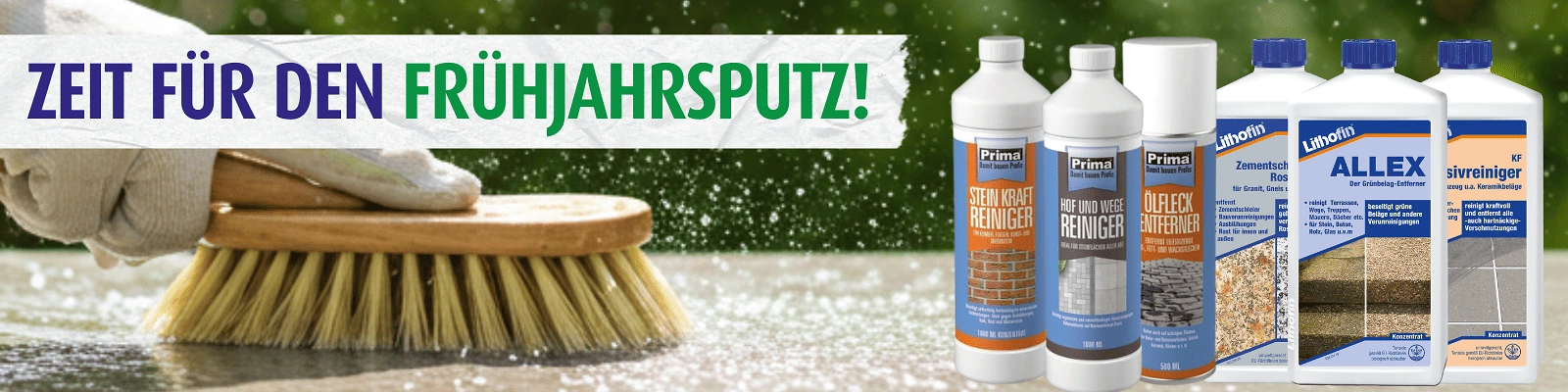 Reiniger f&uuml;r den Au&szlig;enbereich