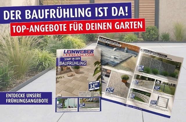 Fr&uuml;hlingsangebote f&uuml;r den Garten