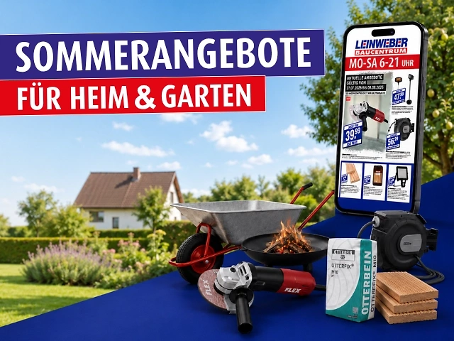 Sommerangebote f&uuml;r Heim&Garten