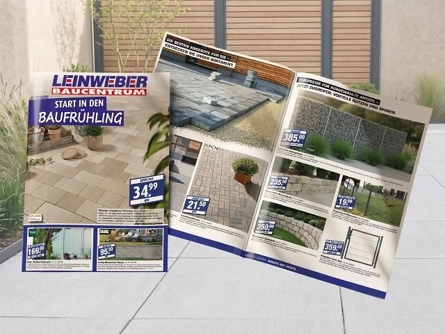 Fr&uuml;hlingsangebote rund um Pflaster, Terrassenplatten, Sichtschutz, Haust&uuml;ren & mehr...