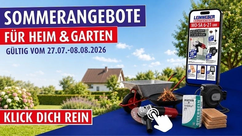 Angebote f&uuml;r Heim & Garten bei Leinweber