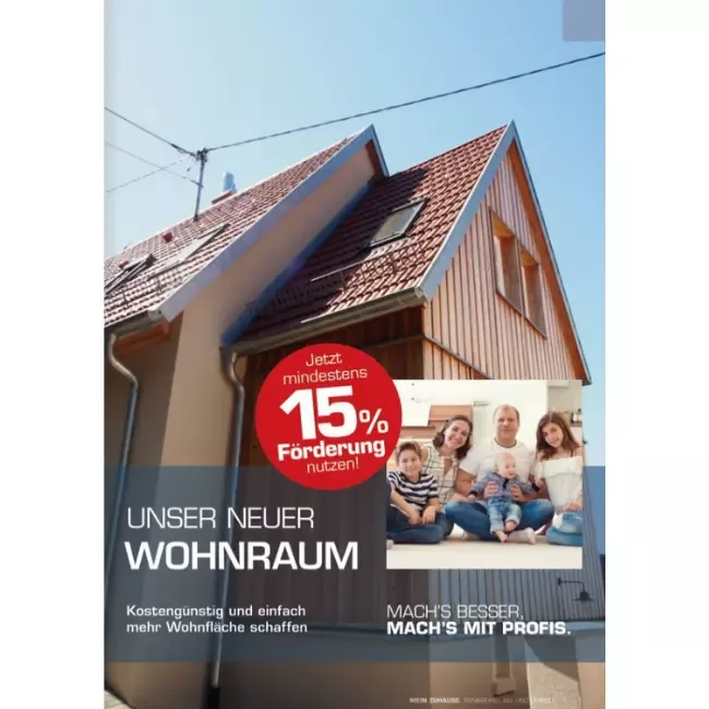 Magazin für Sanierung, An- und Umbau