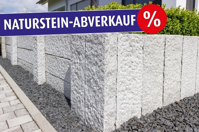 Natursteinabverkauf