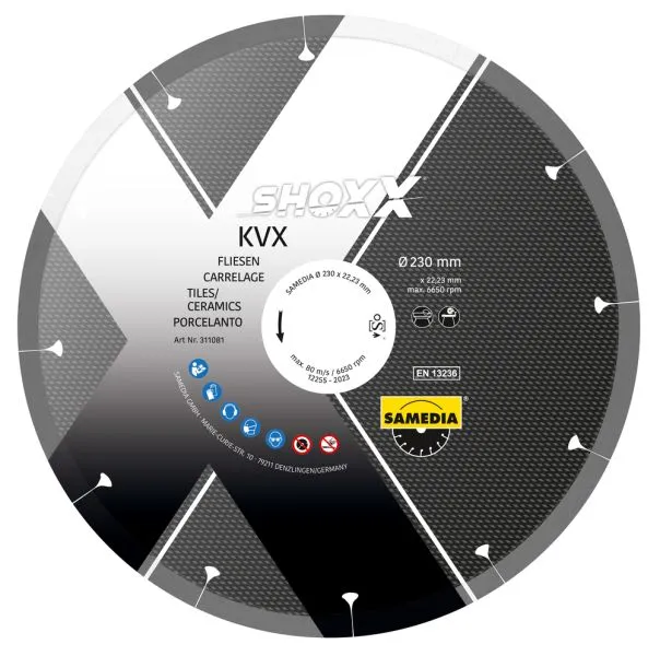 Samedia Diamant-Trennscheibe KVX