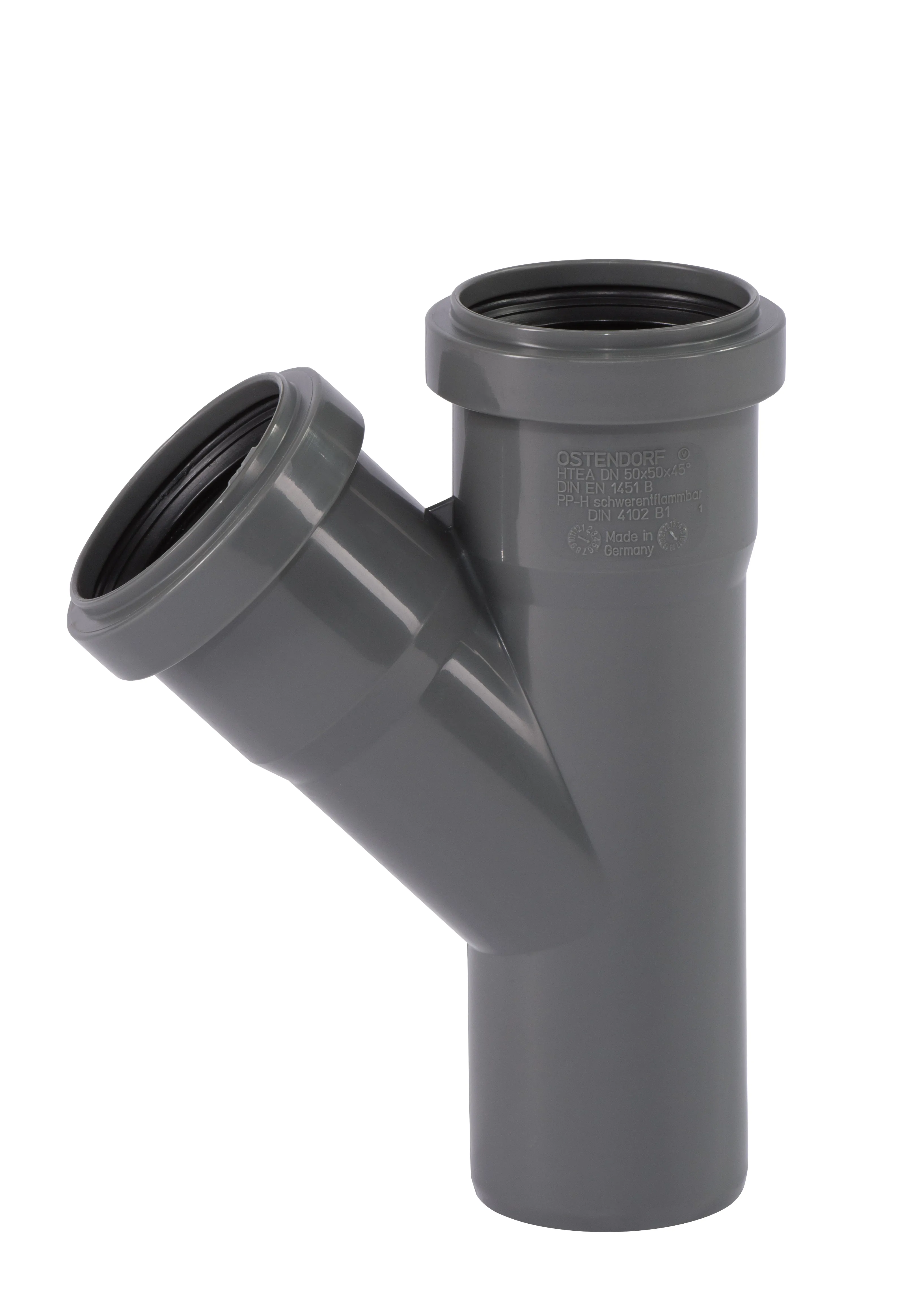 HTsafeEA Abzweig DN 50/50 45 &deg;